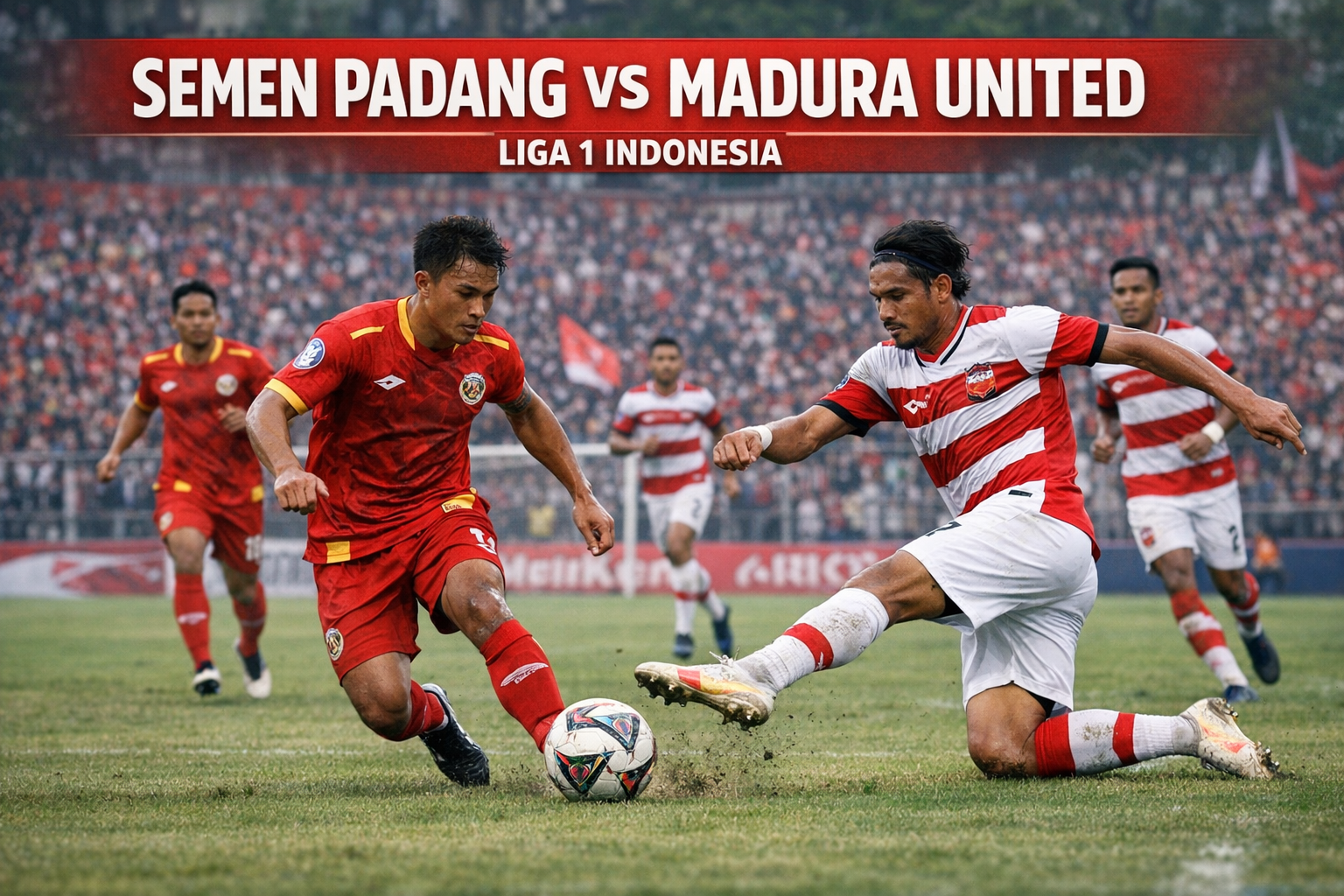 Semen Padang vs Madura United Sore Ini Jadi Perhatian di Score808tv - Pertarungan Strategis di Liga Indonesia