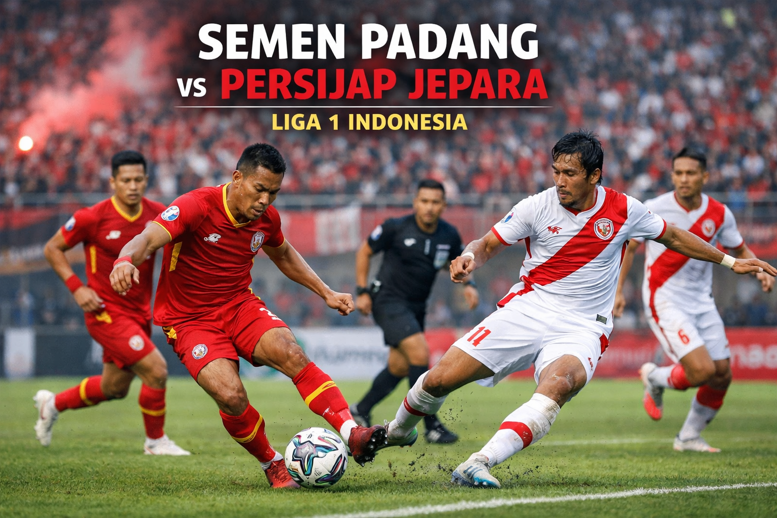 Semen Padang vs Persijap Jepara Liga 1 Indonesia Sore Ini Jam 15.30 WIB Bisa Ditonton di Score808TV