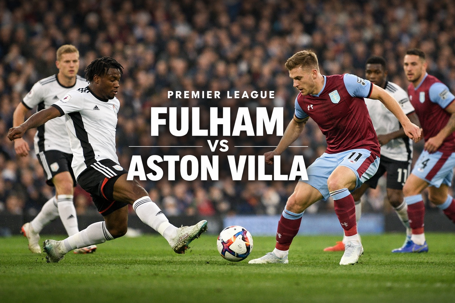 Siap-Siap Menyaksikan Fulham vs Aston Villa Liga Inggris Sore Ini Pukul 18.30 WIB - Score808TV Bahas Duel Seru di Craven Cottage