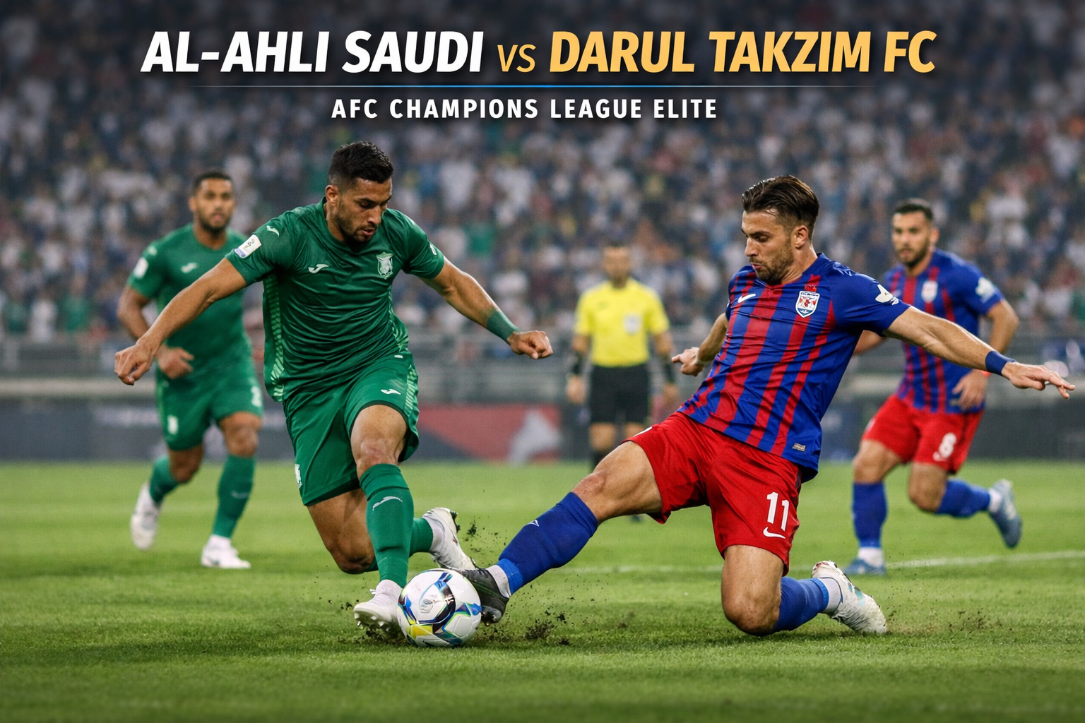 Streaming Gratis Score808TV Al-Ahli Saudi vs Darul Takzim FC Liga Champions Elit AFC Malam Ini 21.45 WIB - Siap Saksikan Pertandingan Seru Malam Ini!