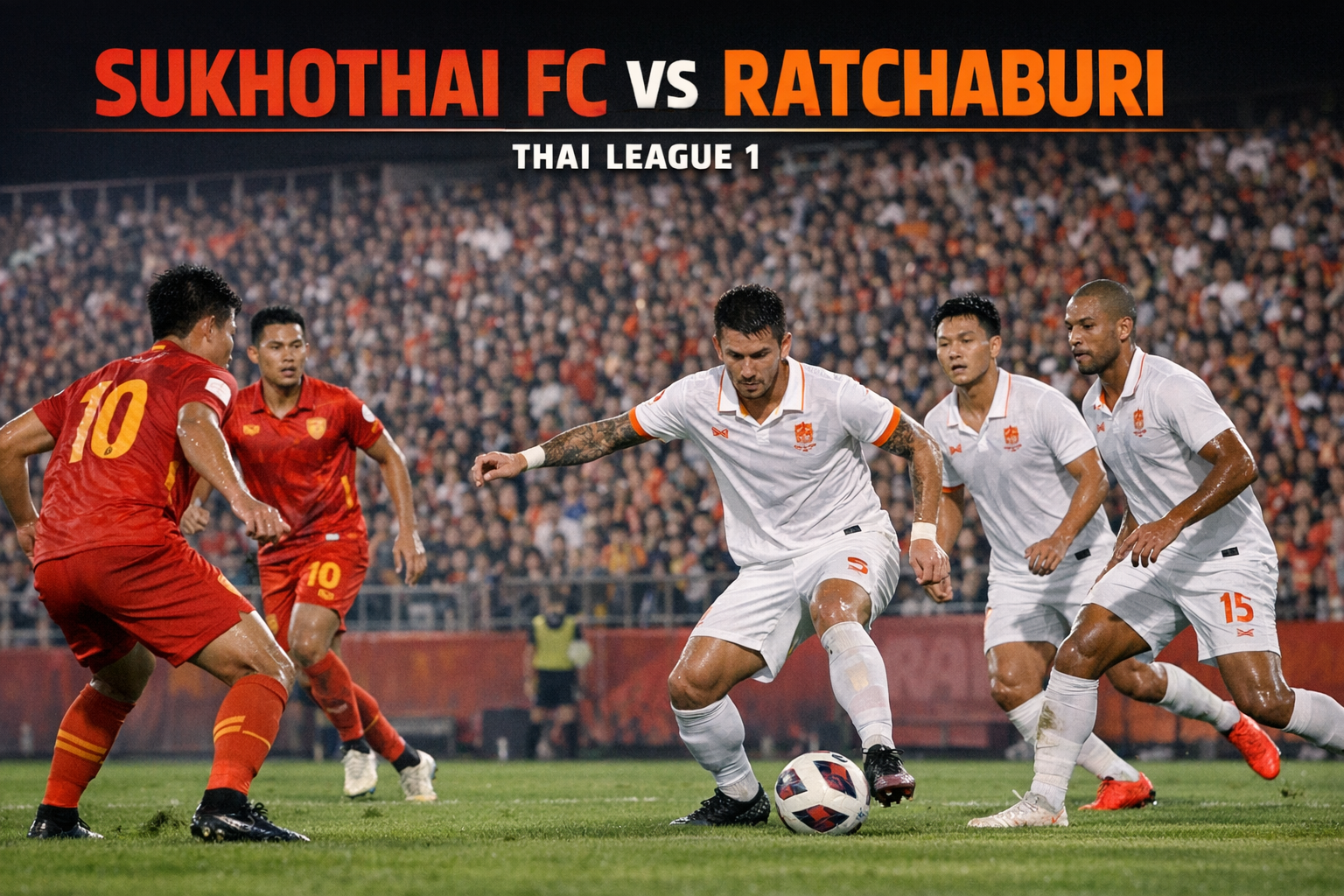 Tonton Streaming Score808TV Sukhothai FC vs Ratchaburi Liga 1 Thailand Malam Ini Jam 19.00 WIB Tanpa Lag