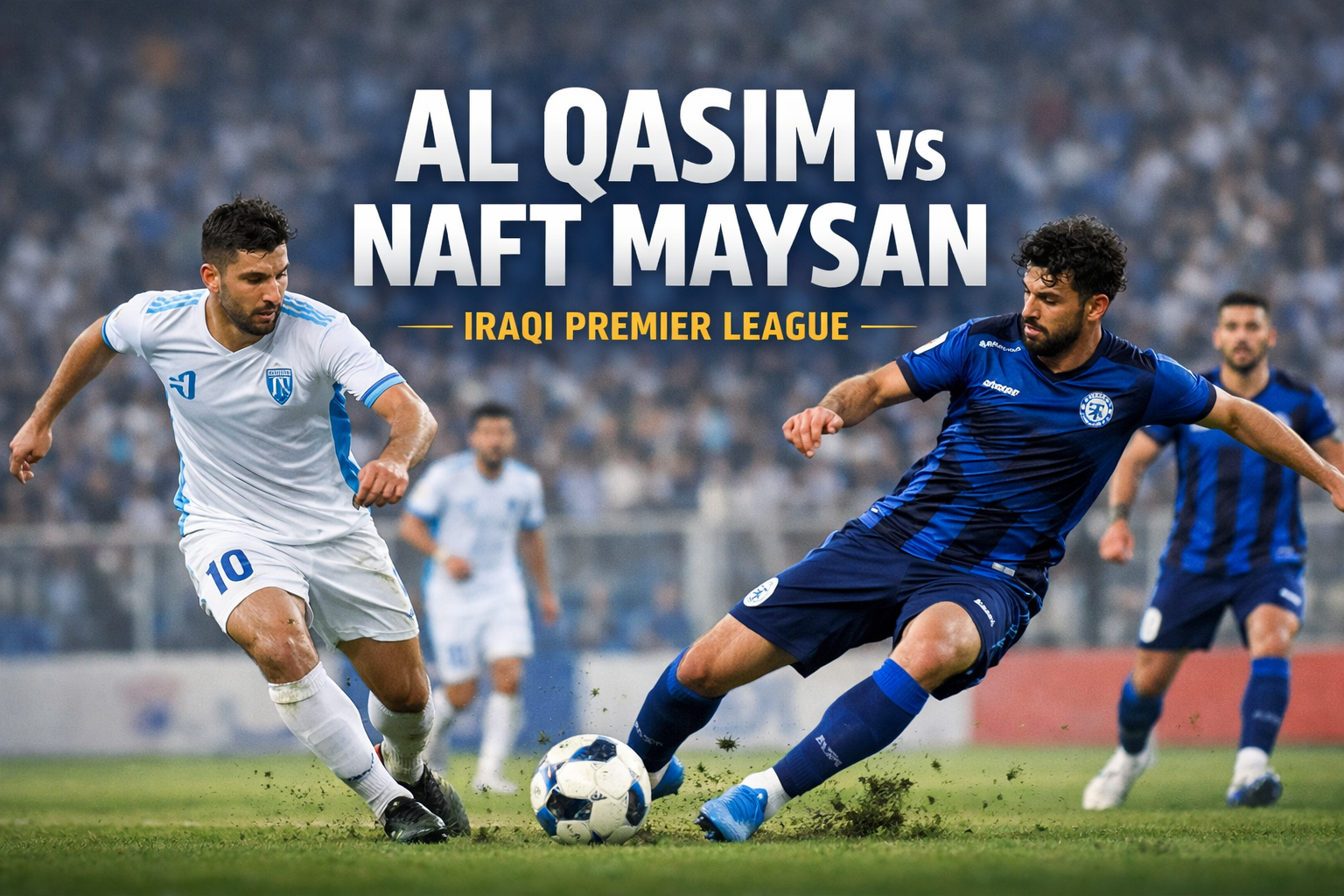 Al Qasim kontra Naft Maysan Pukul 21.30 WIB Jadi Fokus Utama Score808TV dalam Persaingan Liga Irak