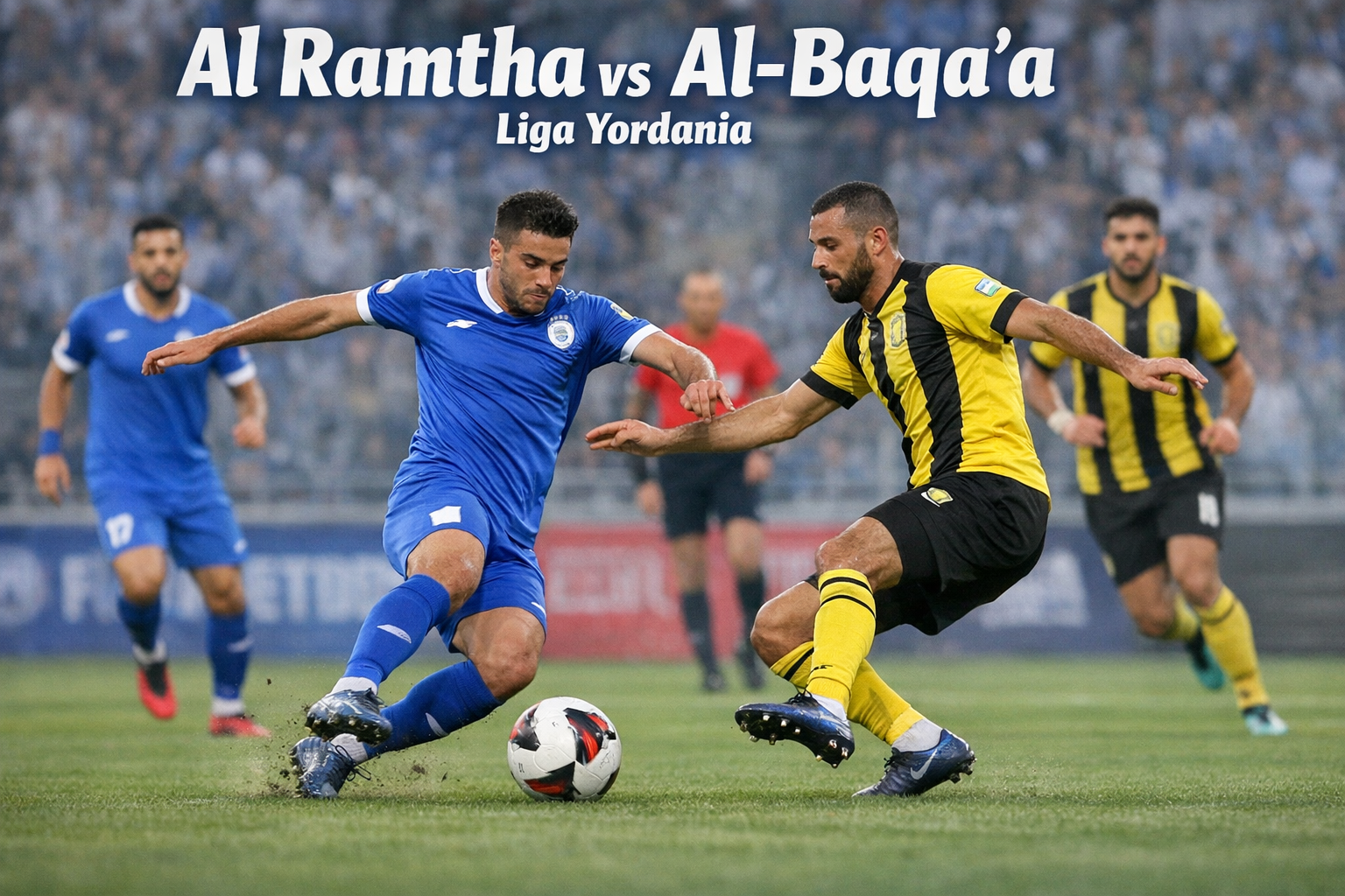 Al Ramtha vs Al-Baqa'a Liga Yordania Malam Ini Jadi Sorotan Utama di Score808TV dengan Ulasan Panjang