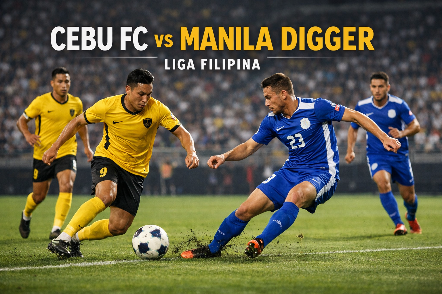 Cebu FC vs Manila Digger Liga Filipina Siang Ini Jadi Perhatian Score808TV karena Dinilai Berpotensi Menghadirkan Duel Ketat hingga Menit Akhir