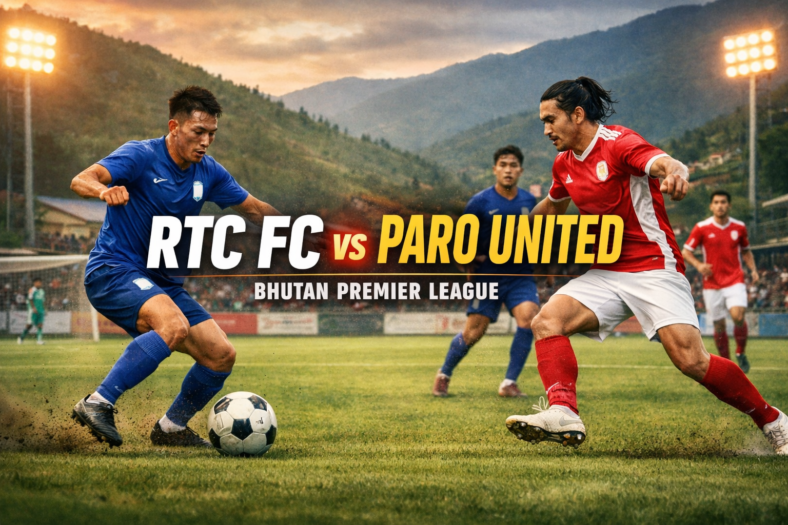 RTC FC vs Paro United Bhutan Premier League Hari Ini Jam 17.00 WIB Jadi Fokus Utama Analisis Panjang dan Menarik dari Score808TV