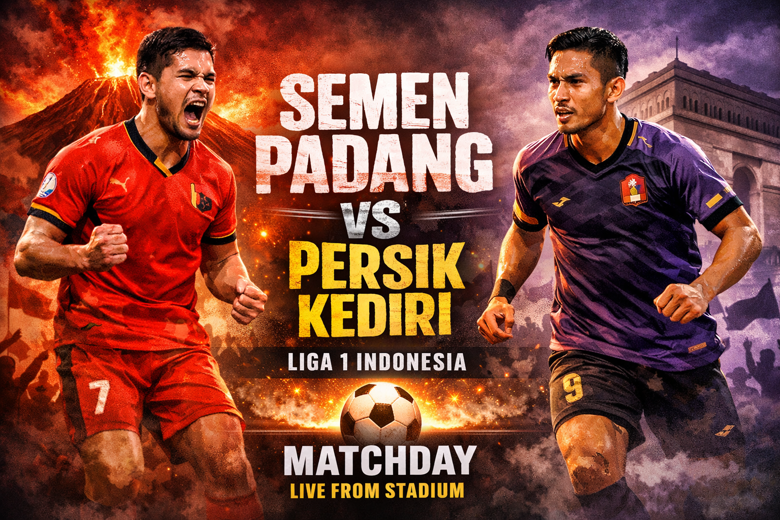 Semen Padang vs Persik Kediri Pukul 15.30 WIB Jadi Laga Wajib Pantau di Liga 1 Indonesia, Score808TV Ungkap Fakta Menarik