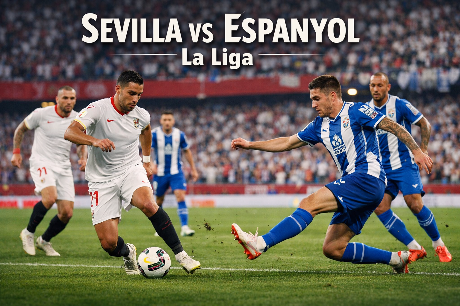 Sevilla vs Espanyol Malam Ini Live di Score808TV - Laga Seru La Liga dengan Atmosfer Panas dan Intensitas Tinggi