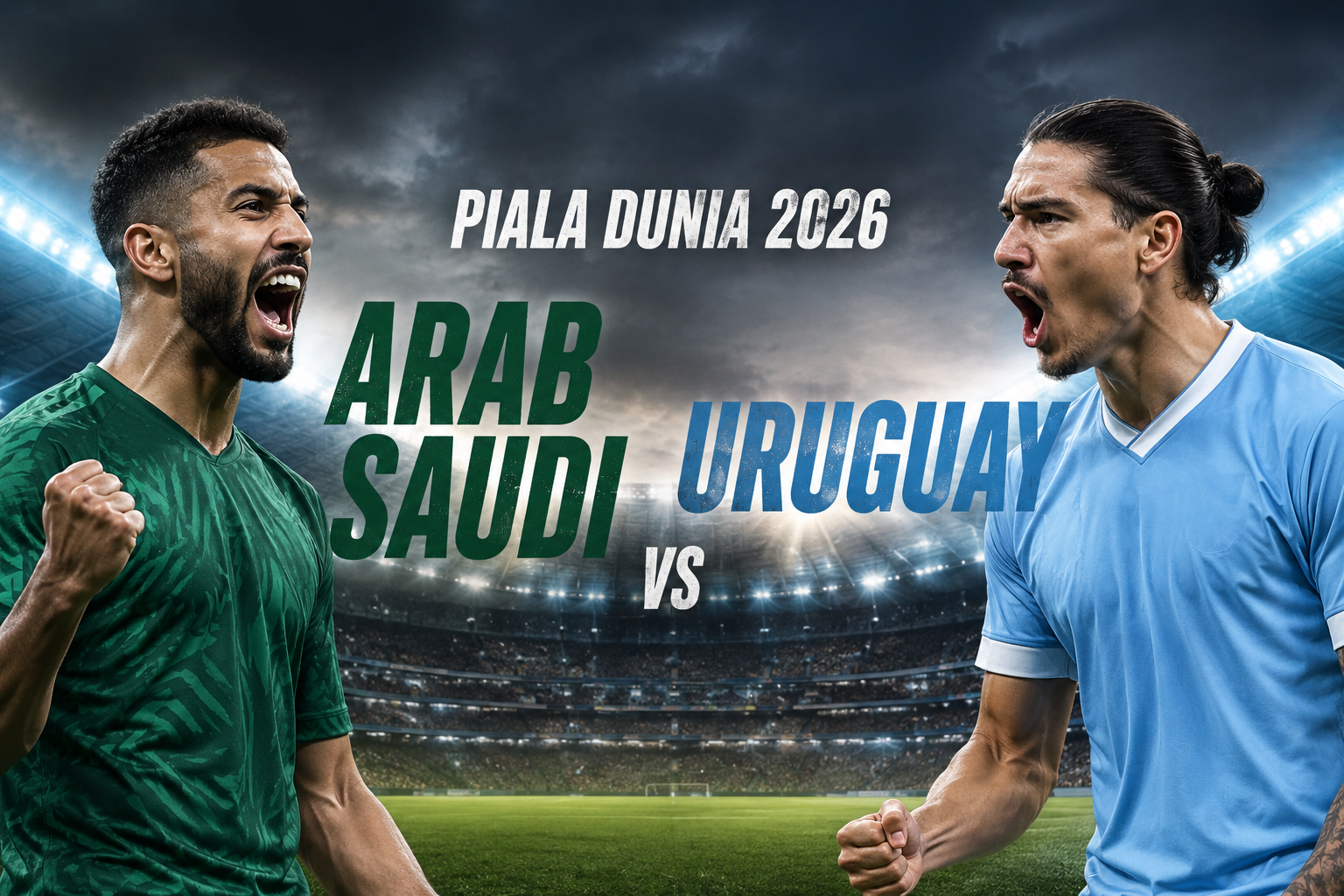 Arab Saudi vs Uruguay Menjadi Pilihan Menarik Menyambut Hari Baru Bersama Score808TV