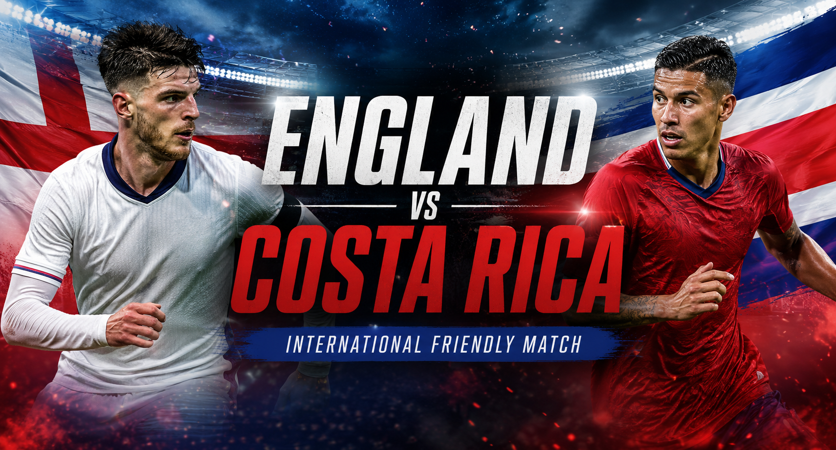 England vs Costa Rica International Friendly Match Dini Hari Ini Pukul 03.00 WIB Bersama Score808TV - Duel Internasional Menarik yang Menawarkan Banyak Ekspektasi Jelang Kick-Off