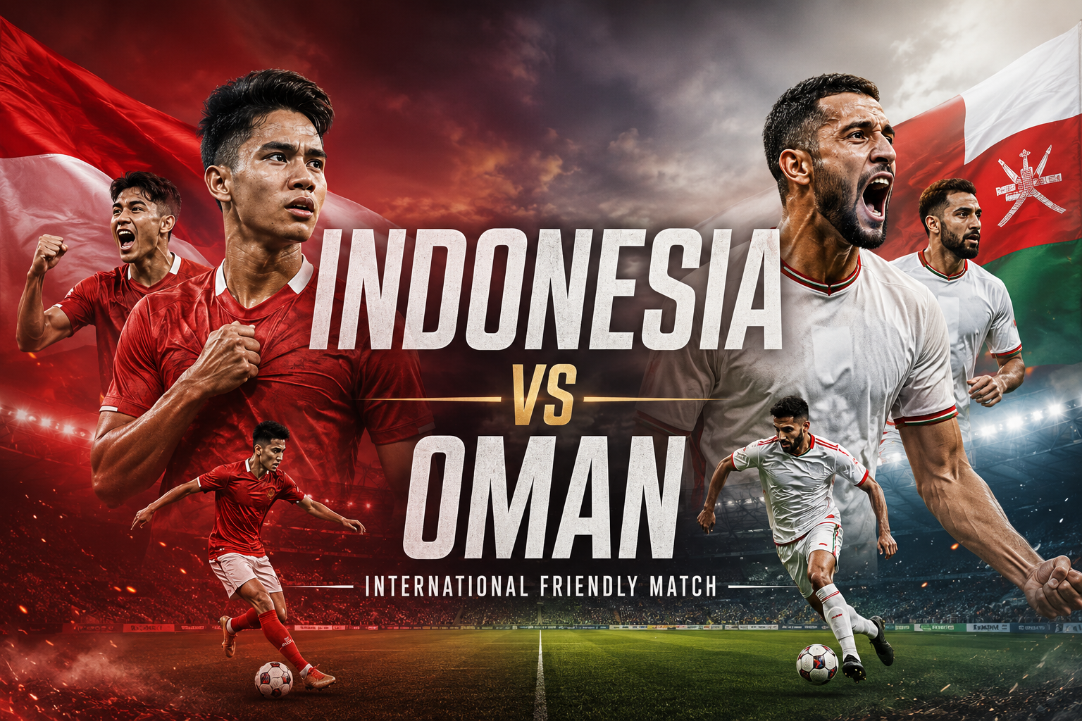 Indonesia vs Oman Jadi Perhatian - Score808TV Ulas Jalannya Duel Internasional yang Sarat Makna