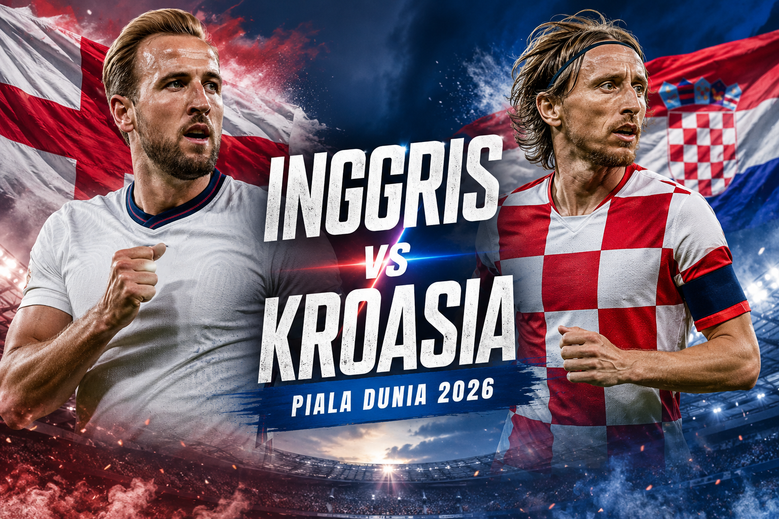 Inggris vs Kroasia Dini Hari Ini Piala Dunia 2026 Streaming Seru dan Menegangkan Bersama Score808TV