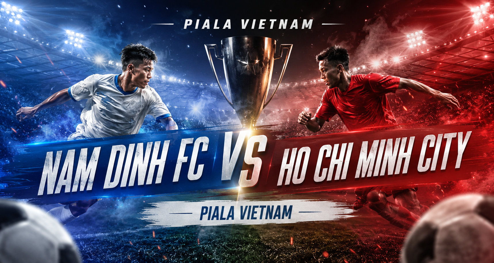Jadwal Lengkap Nam Dinh FC vs Ho Chi Minh City Piala Vietnam Sore Ini Pukul 18.00 WIB Hadir Bersama Score808TV