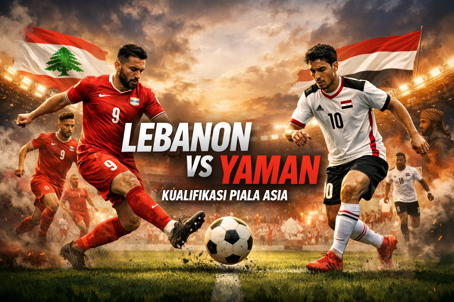 Kualifikasi Piala Asia Malam Ini Sajikan Lebanon vs Yaman - Ulasan Lengkap Tersedia di Score808TV
