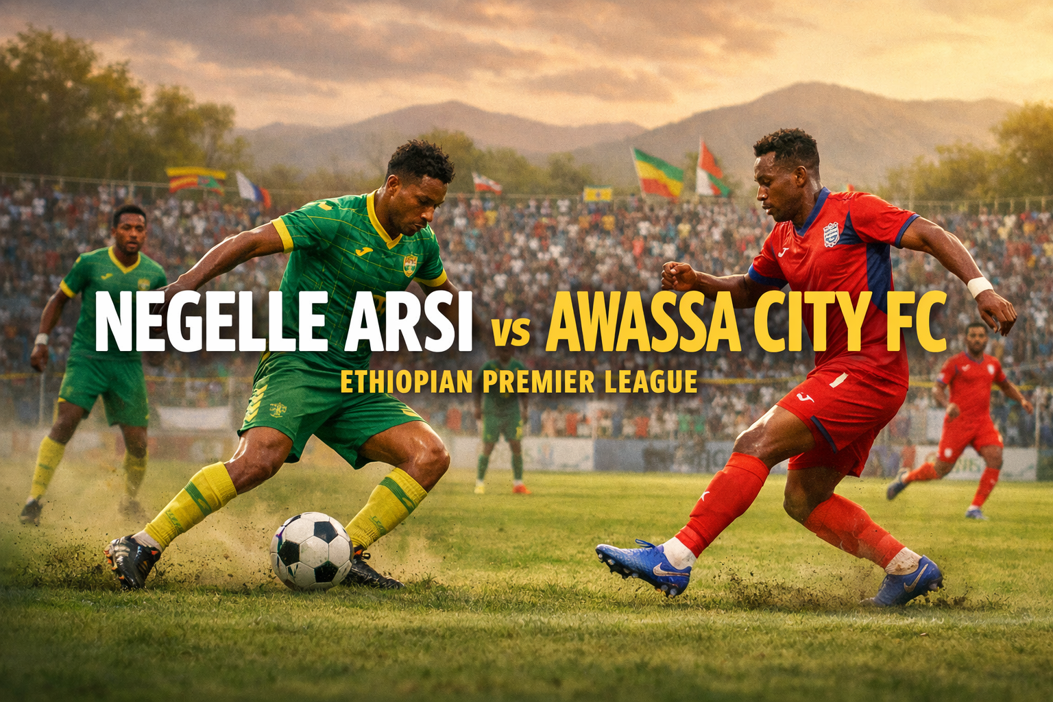 Negelle Arsi vs Awassa City FC Hari Ini Pukul 17.00 WIB: Score808TV Sajikan Analisis Lengkap dan Potensi Hasil Akhir Pertandingan