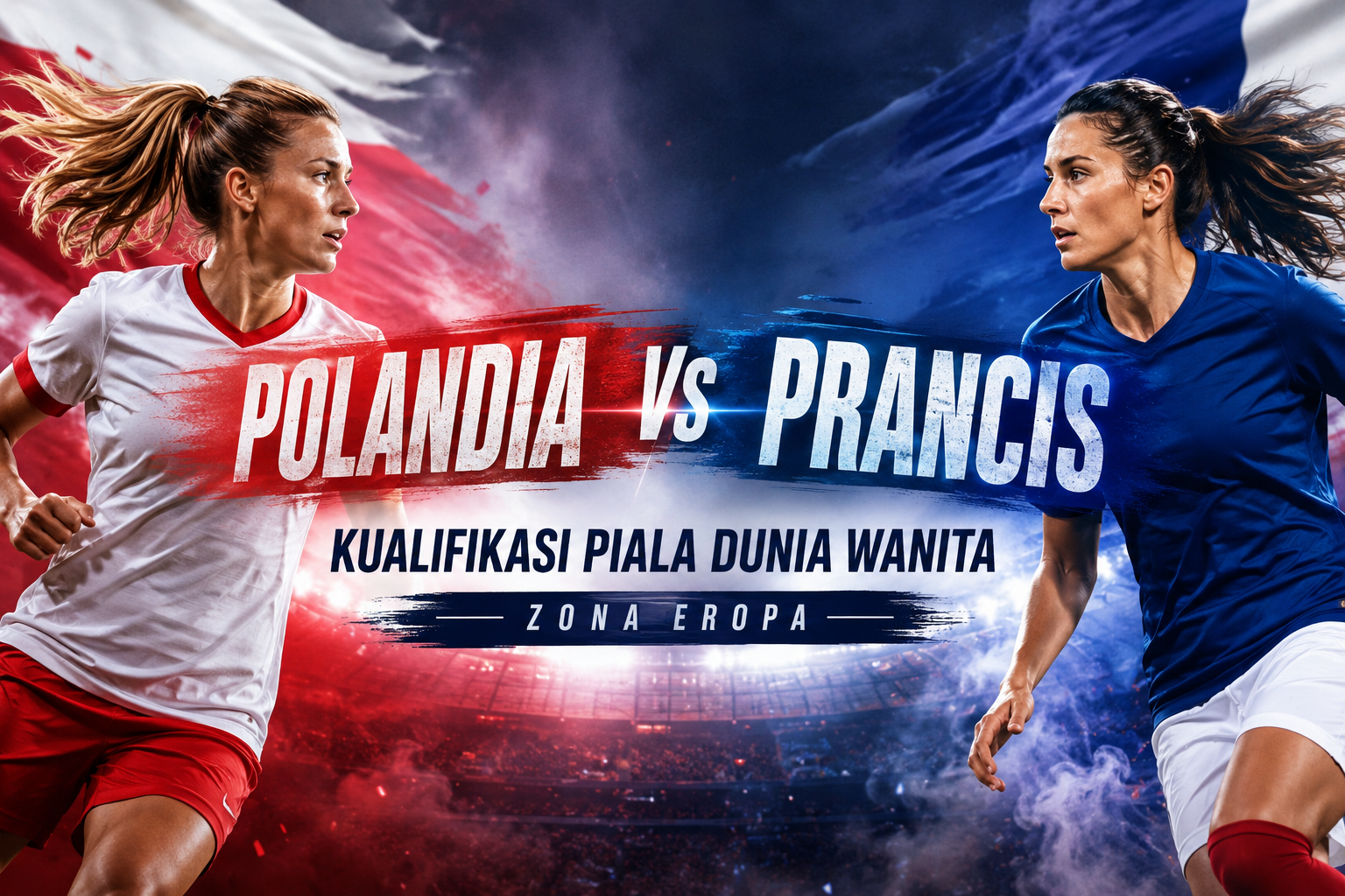 Polandia vs Prancis Malam Ini Pukul 23.00 WIB - Score808TV Bahas Pertarungan Penting dalam Kualifikasi Piala Dunia Wanita Zona Eropa