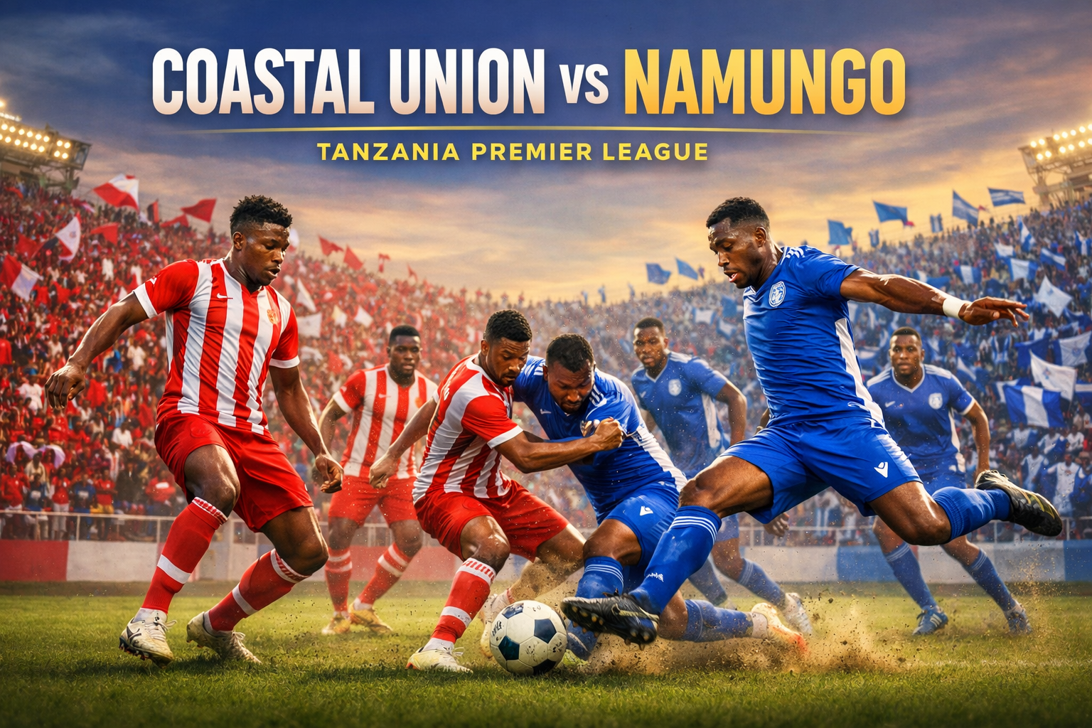 Score808TV : Streaming Coastal Union vs Namungo Liga Primer Tanzania Malam Ini Pukul 20.00 WIB