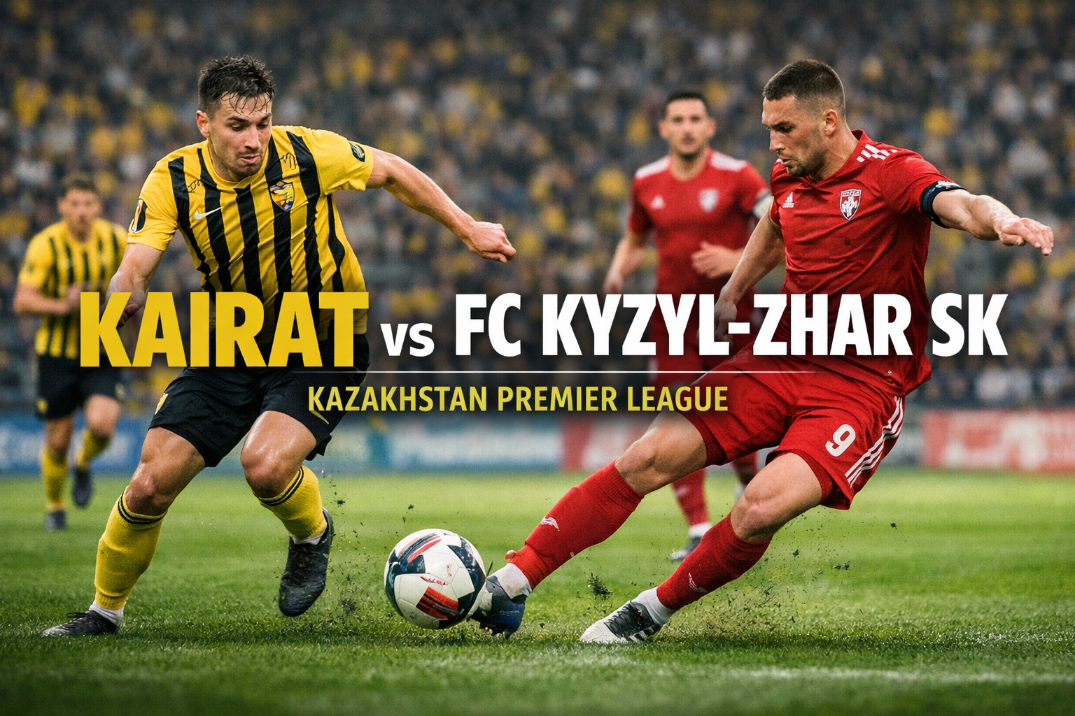 Score808TV Tampilkan Prediksi dan Fakta Menarik Duel FC Kairat Kontra FC Kyzyl-Zhar di Kazakhstan Premier League