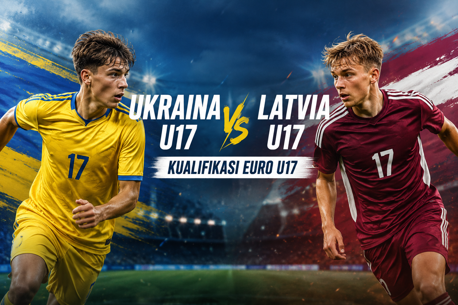 Ukraina U17 vs Latvia U17 Kualifikasi Euro U17 Malam Ini Pukul 22.00 WIB Menjadi Salah Satu Agenda Penting Sepak Bola Usia Muda Eropa Menurut Score808TV