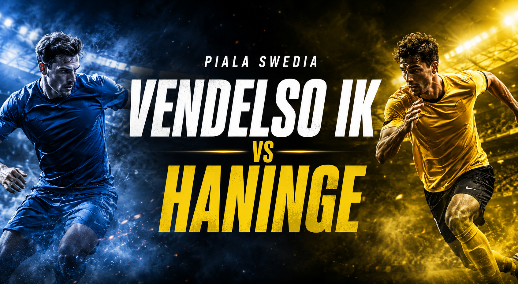 Vendelsö IK Kalah 1-4 dari IFK Haninge - Score808TV Rangkum Hasil dan Cerita Laga Piala Swedia