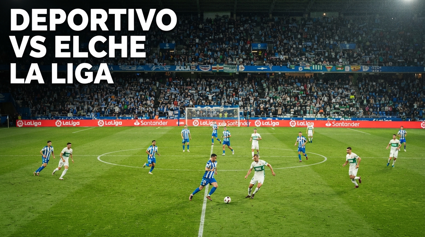 Streaming Deportivo A Coruna vs Elche La Liga Pukul 02.00 WIB - Score808 Hadirkan Sajian Dini Hari untuk Penggemar Sepak Bola Spanyol